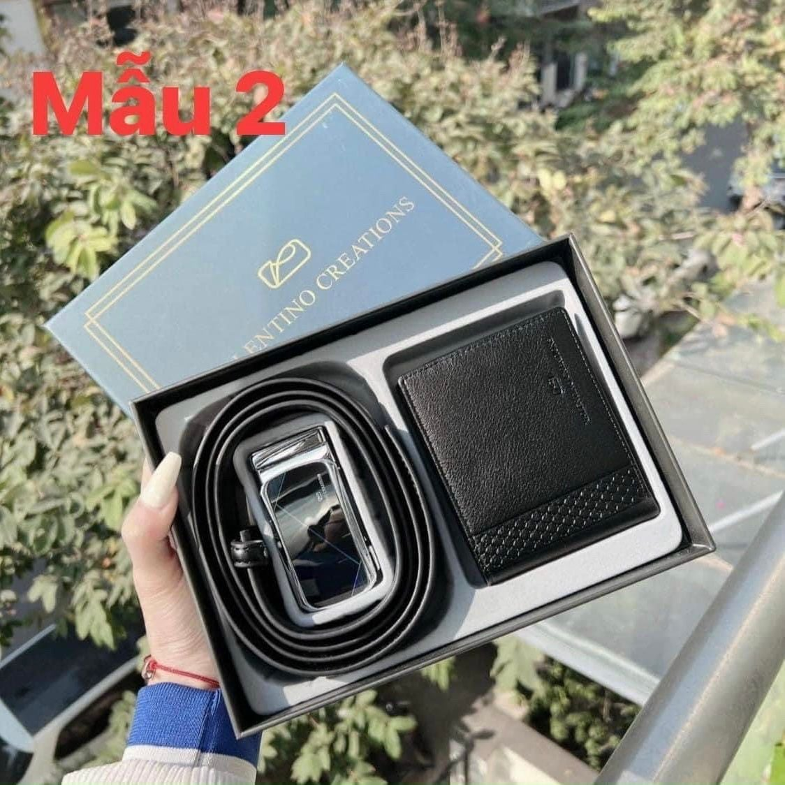 combo ví và thắt lưng là món quà được nhiều người quan tâm khi lựa chọn