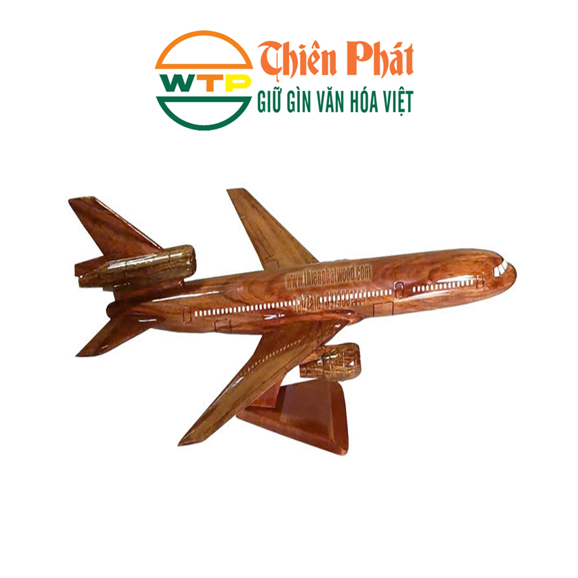 mô hình máy bay Boeing 787 bằng gỗ handmade