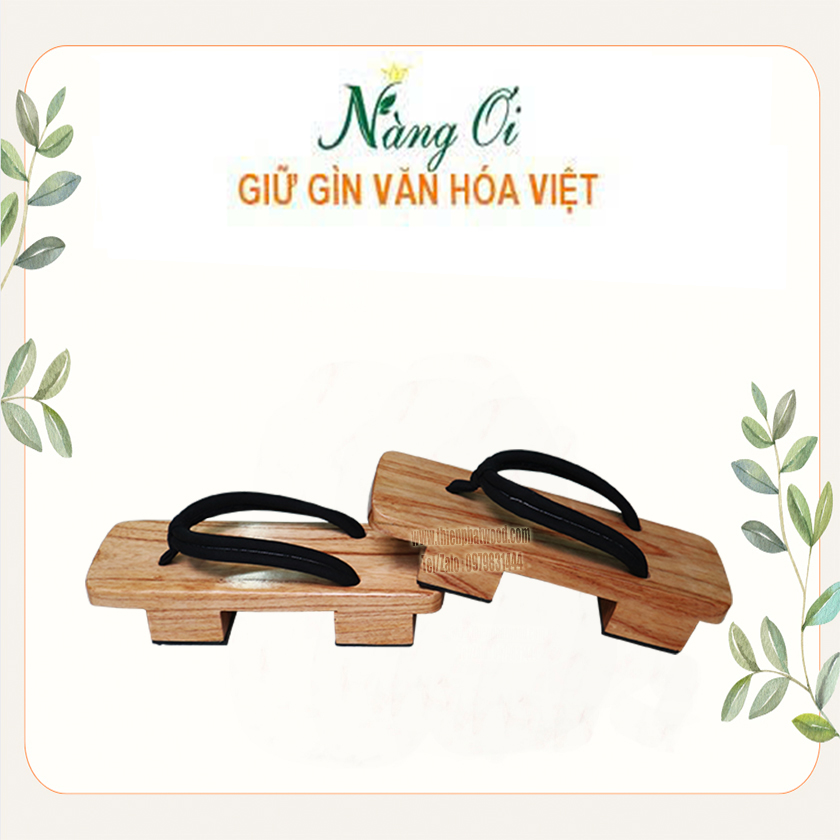 geta mang cùng đồ Nhật